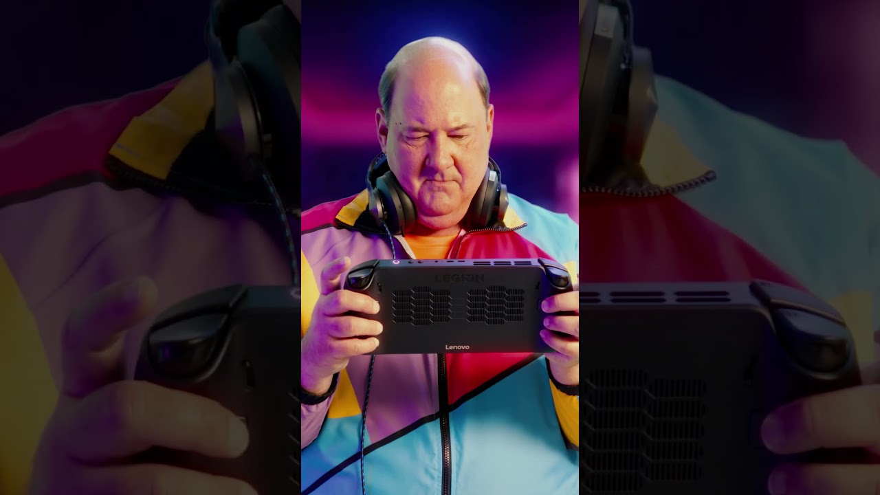 Brian Baumgartner on the Legion Go S set